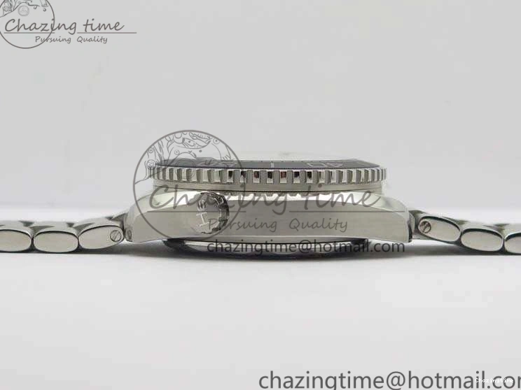 0227 Planet Ocean Master Chrono SS OM 1:1 Best Edition Gray Dial On SS Bracelet A9900 V Efficient 8116